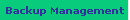 Backup Management